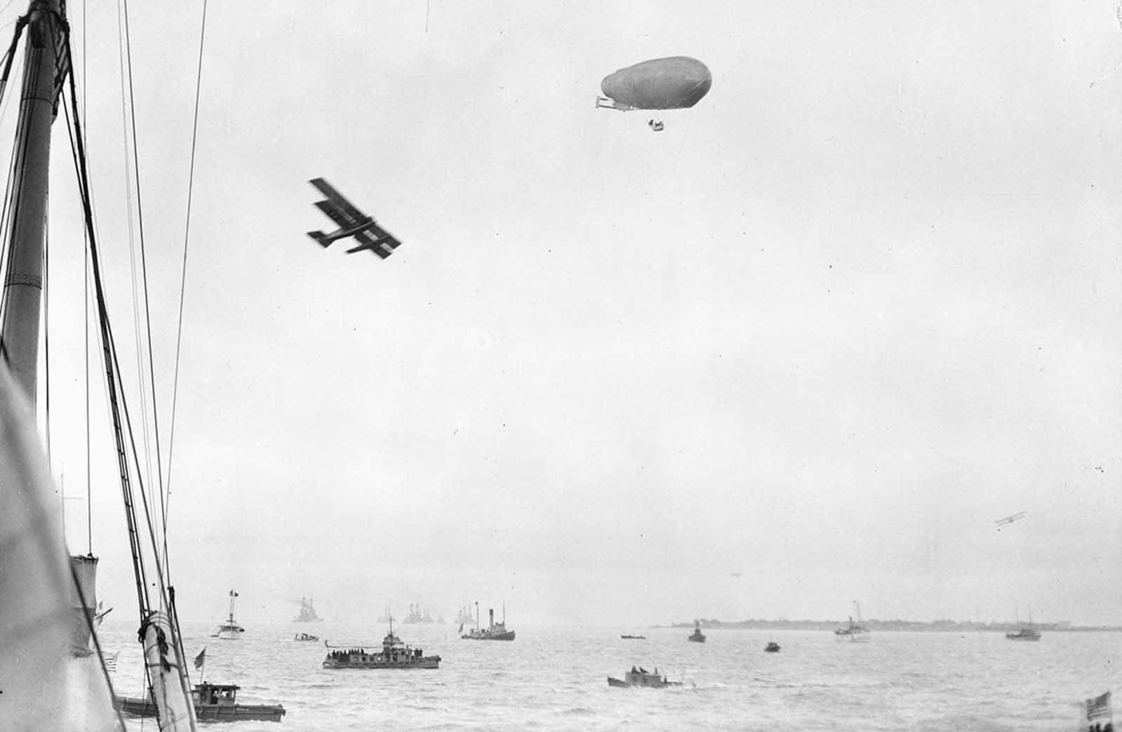 Airships.